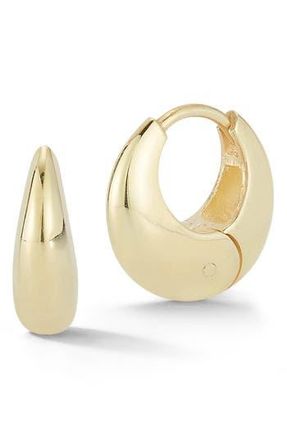Sphera Milano Chubby Huggie Hoop Earrings in Gold at Nordstrom Rack