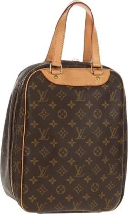 Louis Vuitton Pre-owned Handbags, female, Brown, Size: ONE SIZE Pre-owned Canvas Handbag