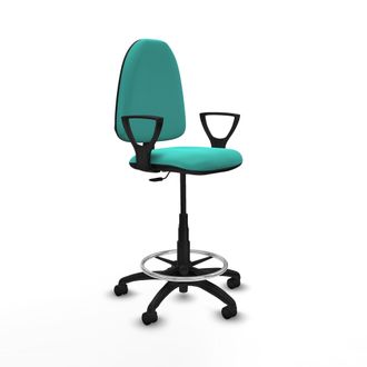 Piqueras y Crespo Silla De Oficina Piqueras Y Crespo Bfn01rn Turquesa Alta