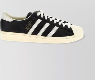 adidas leather superstar vintage low-top sneakers