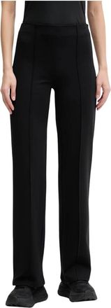 Guess Broeken, Dames, Zwart, S, Annie Straight-Leg Trainingsbroeken