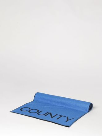 Marcelo Burlon County of Milan Telo da mare in spugna di cotone con logo stampato