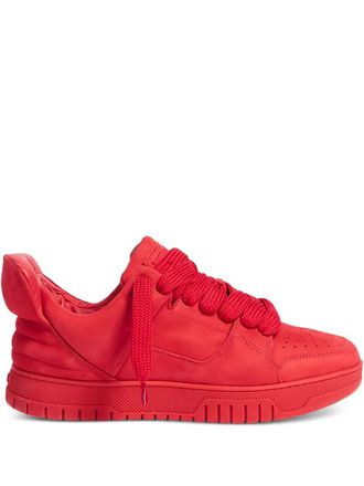 1989 STUDIO leather sneakers - men - Nubuck Leather/Calf Leather/Rubber - 40.5 - Red