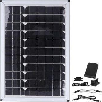 OEM Bomba De Agua Solar De 20 W, Bomba Sumergible Para Fuente Con Panel Solar De 12 V, Altura De Descarga De 5 M Para Jard&iacute;n