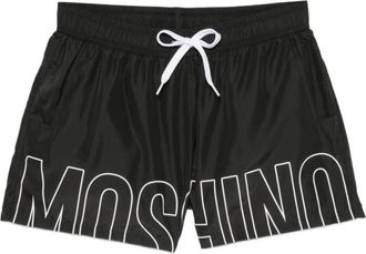 Moschino Badmode, Heren, Zwart, 2Xl, Polyester, Zwemshorts