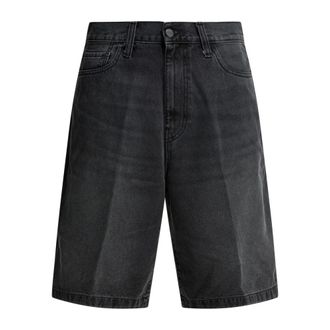 Carhartt Work in Progress Heren, Korte broeken, Zwart, Maat: W30 Katoen