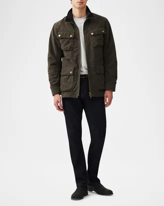 Rodd & Gunn Men & apos;s Aberdeen Canvas Jacket