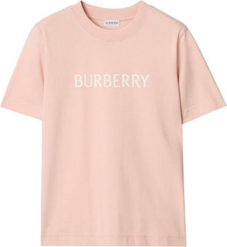 Burberry Pink Logo T-shirt