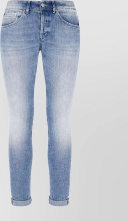 Dondup george denim skinny jeans with faded wash