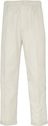 B&B Elasticated Waist Trousers for Men Classic Fit Wrinkle Resistant Plain Full Length Formal Trousers for Smart Look - 32 Waist, Leg Size 31, Beige