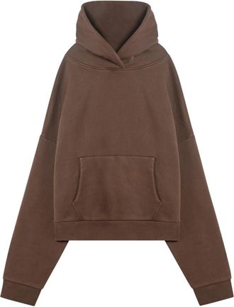 Entire studios Hooded Sweatshirt - Heren - Hoodies - Bruin - M - Hoodies & sweatvesten