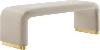 ModWay Koda Performance Velvet Waterfall Long Bench