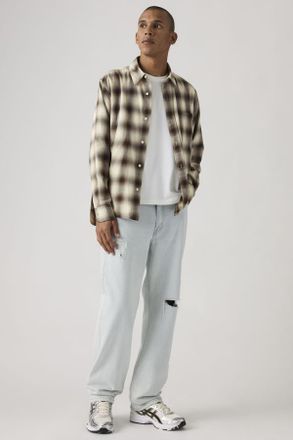 Levi's 565 Loose Straight Vaqueros - Hombre - 28X32 - Azul / Hint Of Indigo Destructed