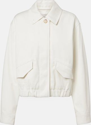 Vince Cotton twill blouson jacket