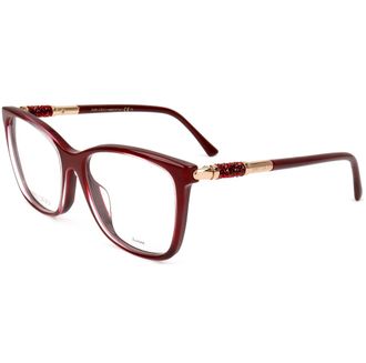 Jimmy Choo London Womens 54 mm Red Opticals