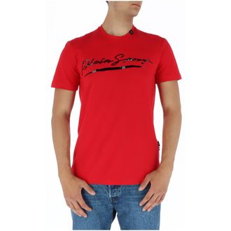 Plein Sport Brand Signature Logo Grey T-Shirt