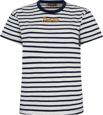 Dsquared2 Just Right Fit striped T-shirt - White