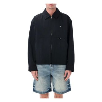 Represent Light Jackets, male, Black, Size: XL Nylon Overshirt