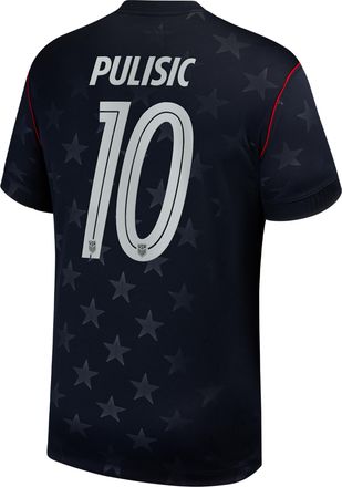 Nike Christian Pulisic USMNT 2026 Stadium Away Nike Mens Dri-FIT Soccer Jersey in Blue | NN203943368-USM