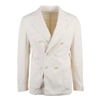 L.B.M. 1911 L.b.m. 1911, Heren, Jassen, Beige, Maat: XL Katoen