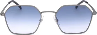 Carrera Blue Gradient Geometric Mens Sunglasses CARRERA 334/S 0R81/08 53
