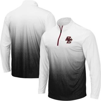Colosseum Mens Colosseum Gray Boston College Eagles Magic Team Logo Quarter-Zip Jacket at Nordstrom, Size X-Large