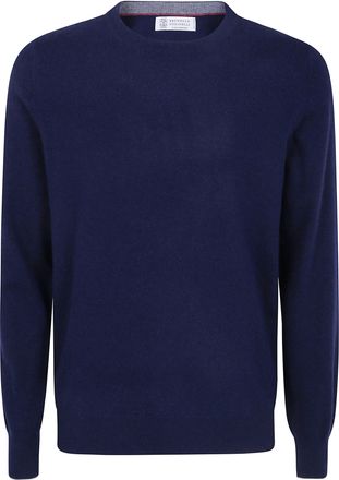 Brunello Cucinelli Sweater Cashmere M2200100 099 Cw425 Blue