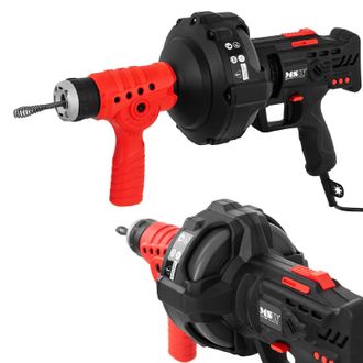 MSW Bike Accessories Msw - Desatascador El&eacute;ctrico En Espiral - 240 W - 580 Rpm - 7,5 M - &Oslash; De 19 A 40 Mm