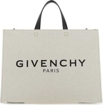 Givenchy Medium G Tote Shopping Bag In Canvas