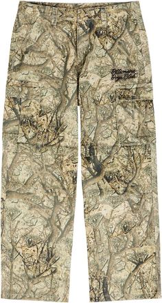 Billionaire Boys Club Camouflage Wide-leg Cotton Cargo Trousers - Multicoloured 1 - XL