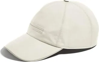 Ermenegildo Zegna Technische Baseballpet - Heren - Petten - Wit - L - Katoen - Accessoires