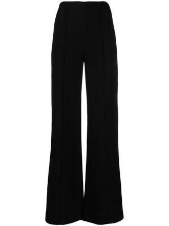 Chloé high-waist flared trousers - Black