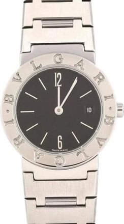 Bulgari Pre-owned Watches, female, Black, Size: ONE SIZE Pre-owned Vintage Wristwatch