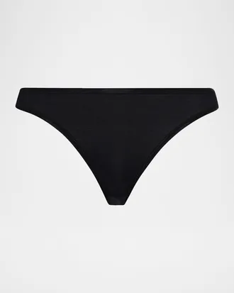 Hanro Seamless High-Cut Cotton Briefs