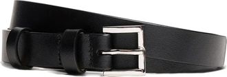12 Storeez leather belt - Black