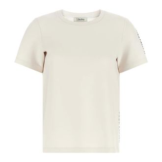 Max Mara Dames, Tops, Beige, Maat: S Jersey