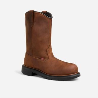 Red Wing Shoes Mens Dynaforce Soft Toe Boot - Ee In Brown
