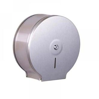 OEM Distributeur Essuie Main - Acier Inoxydable 304 - Murale Avec Fen&ecirc;tre Visible Et Serrure &Agrave; Cl&eacute; - Pour Rouleaux Standard - 27 X 26,2 X 11,8 Cm - 1 Pi&egrave;c