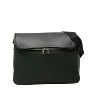 Louis Vuitton Pre-owned Taimyr Cross Body Bag - Heren - Pre-owned - Groen - Maat: ONE Size Leer