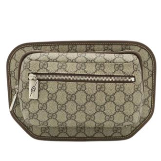 Gucci Pre-owned Belt Bags, female, Beige, Size: ONE SIZE Pre-owned Vintage Pouch