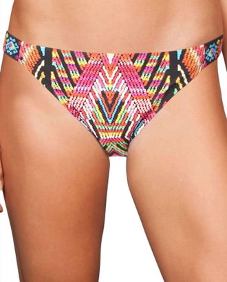 Nanette Lepore Mosaic Cheeky Bikini Bottom In Mayan