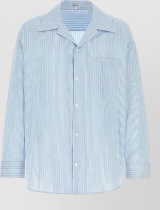 Loewe embroidered cotton shirt