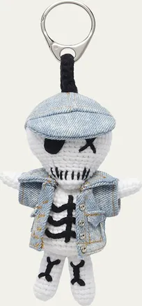Alexander McQueen The Doll Denim Bag Charm