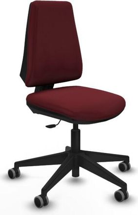 Piqueras y Crespo Piqueras Y Crespo - Elche Cp Similpiel Granate Base Piramidal Ruedas Engomadas 65mm