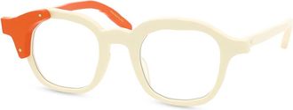 Masahiromaruyama Mm-0098 Frame - unisex - Brillen - Beige - 46 MM - Accessoires