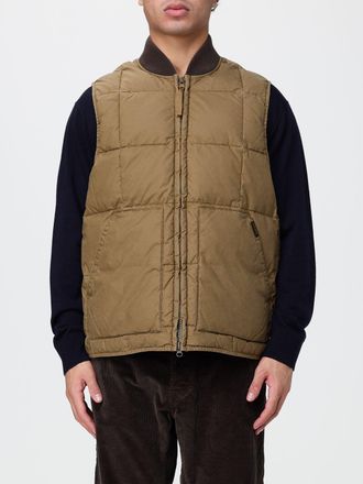 Filson Gilet imbottito Heritage trapuntato con collo bomber e logo ricamato