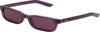 Retro Superfuture GESTO MELANZANA 25L Mens Sunglasses Purple Size 54