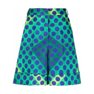 Paco Rabanne Casual Shorts - Dames - Korte Broeken - Veelkleurig - 2XS - Katoen - Korte Broeken