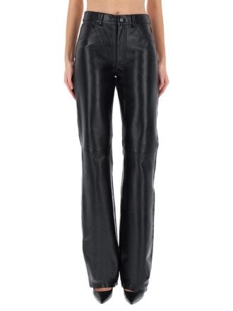 Haikure Black Straight High Rise Jeans