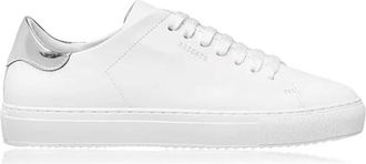 Axel Arigato Witte Lage Top Sneakers Rubberen Zool - Dames - Sneakers - Wit - 36 EU - Leer - Schoenen